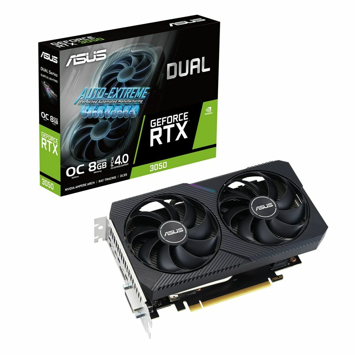 Scheda Grafica Asus Nvidia Geforce Rtx 3050 8 Gb Gddr6