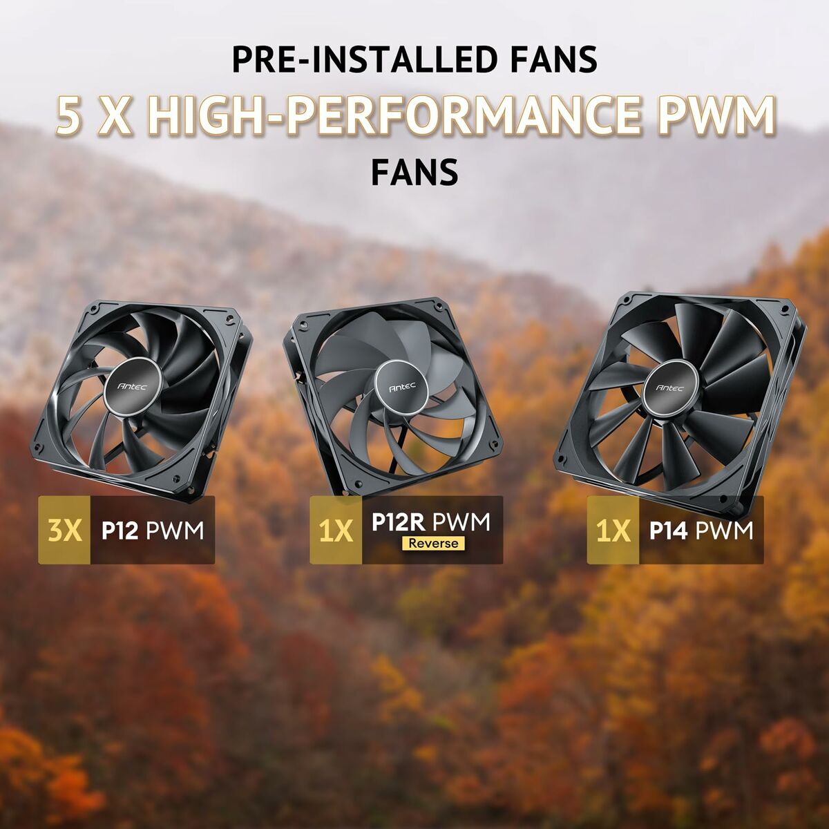 Case Computer Desktop Atx Antec 0-761345-10177-6 - Image 5