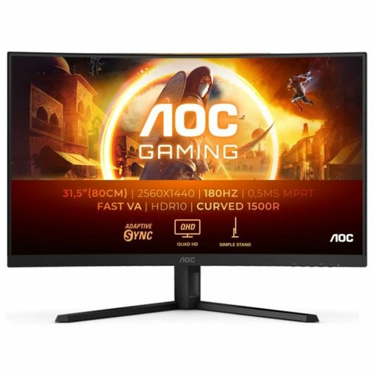 Monitor Gaming Aoc Cq32g4ve 32" Quad hd