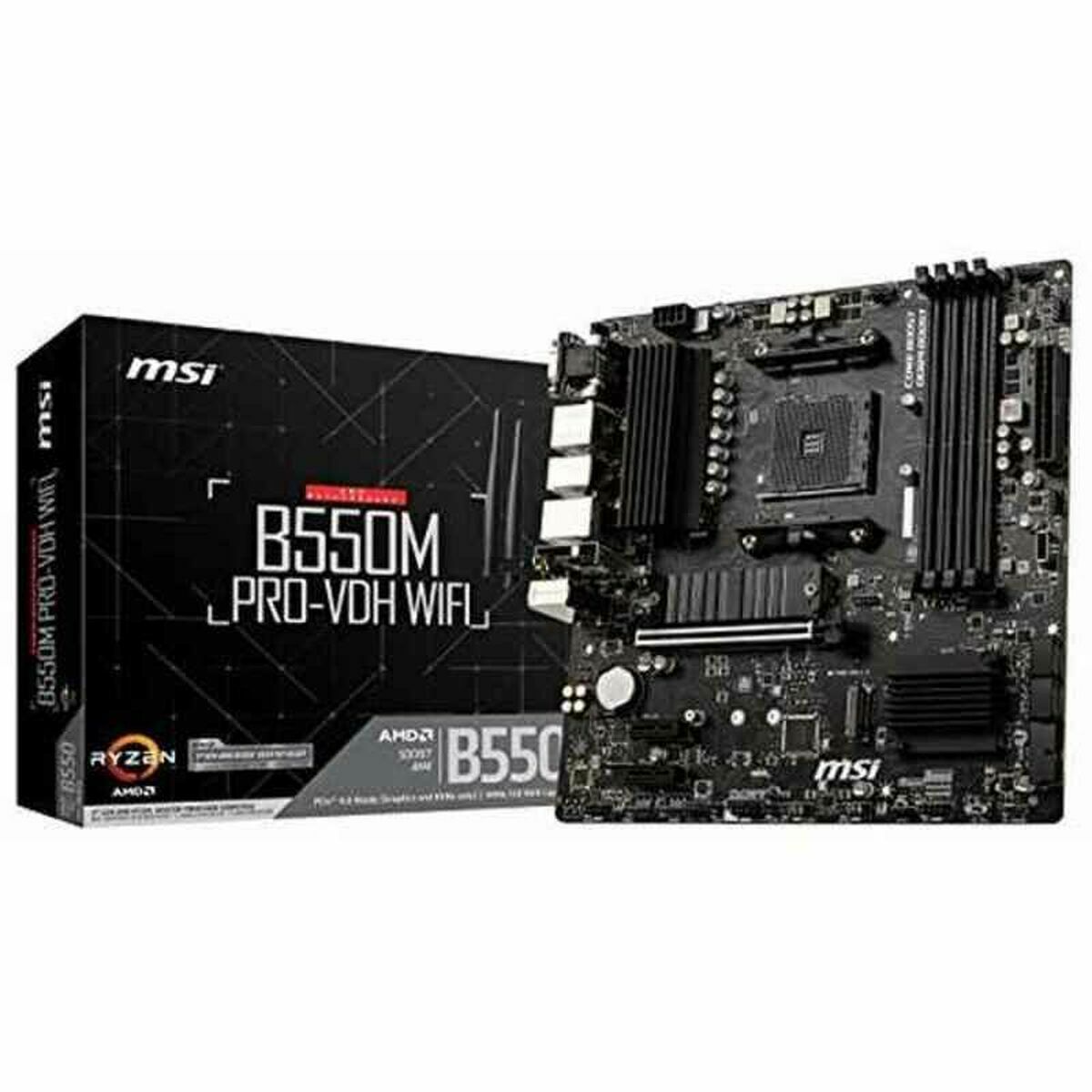 Scheda Madre Msi 7c95-001r Matx Am4 Amd B550 Amd Amd Am4