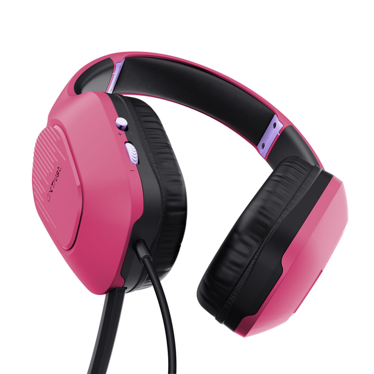 Auricolari Trust 24992 Gxt415p Nero Rosa