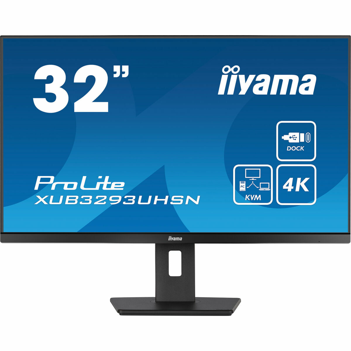 Monitor Iiyama Xub3293uhsN-B5 32" Ips Lcd Flicker Free 60 hz