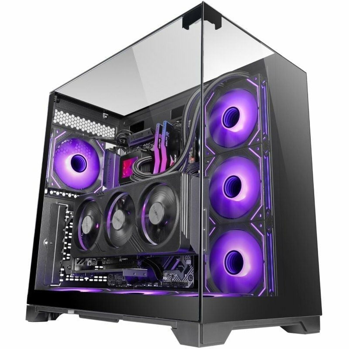 Cassa Minitorre Micro Atx / Itx Mars Gaming Mcvision Nero