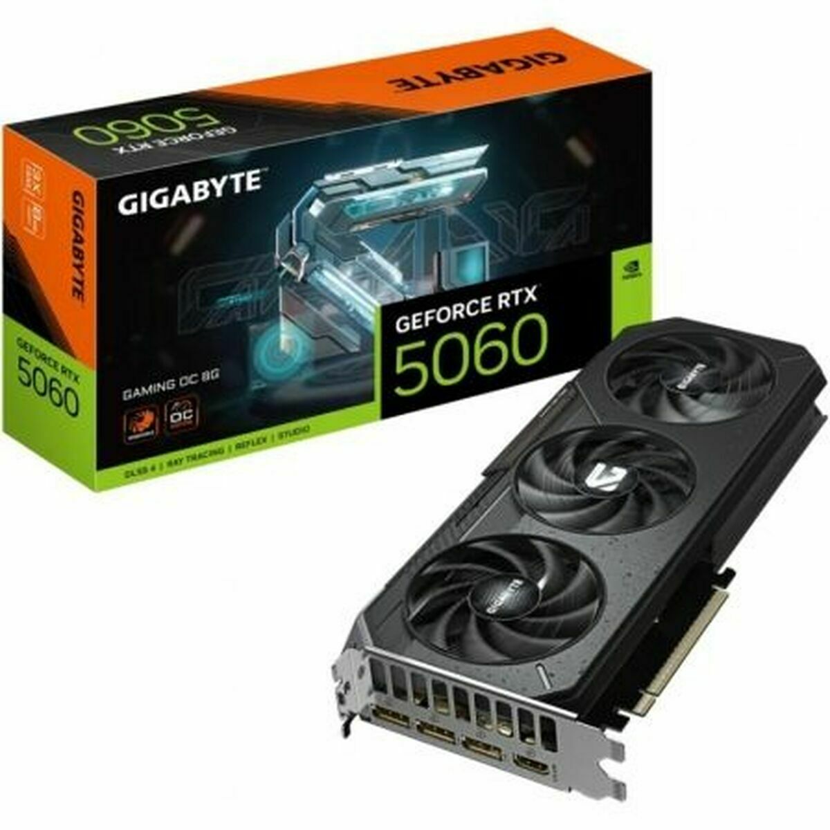 Scheda Grafica Gigabyte 9vn5060gO-00-G10 Geforce Rtx 5060 8 Gb Gddr7