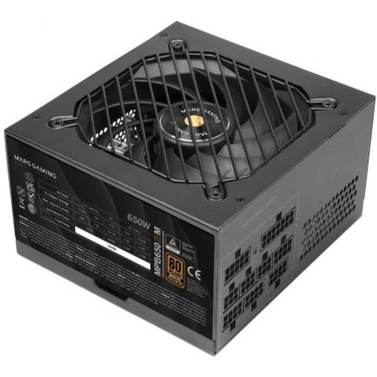 Fonte Di Alimentazione Mars Gaming Mpb650sim Atx 650 W 80 Plus Bronze
