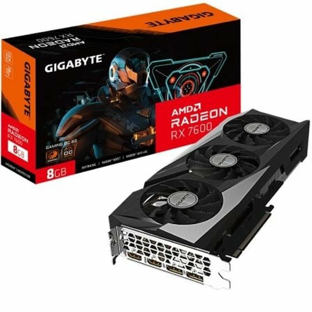 Scheda Grafica Gigabyte 9vr76gO-00-G10 8 Gb Gddr6