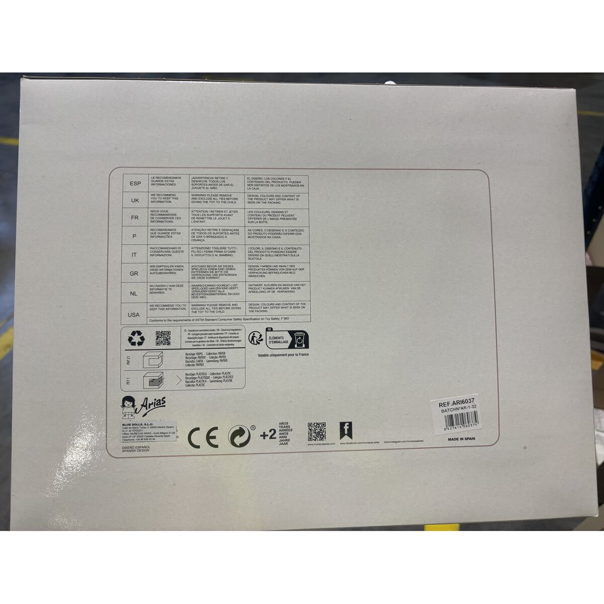 Vestiti Per Le Bambole Arias Reborn (45 Cm) - Image 3