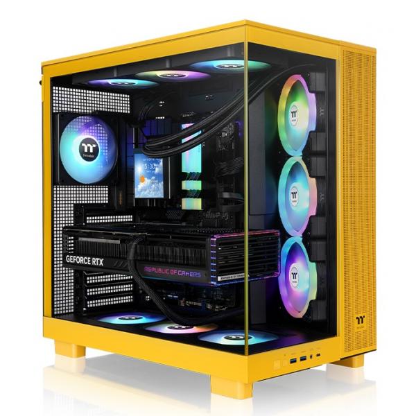 Thermaltake Geh View 380 Xl Tg Midi Tower "argb Bumblebee" Retail