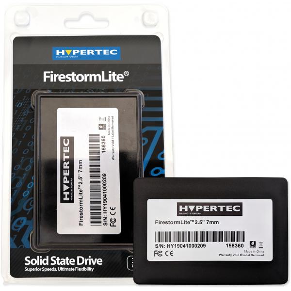 Hypertec Ssd2s480fS-L Drives Allo Stato Solido 480 Gb 2.5 Serial Ata Iii 3d Tlc (hypertec Firestormlite 480gb 2.5 7mm Sata 6gbps Ssd [3years Warranty
