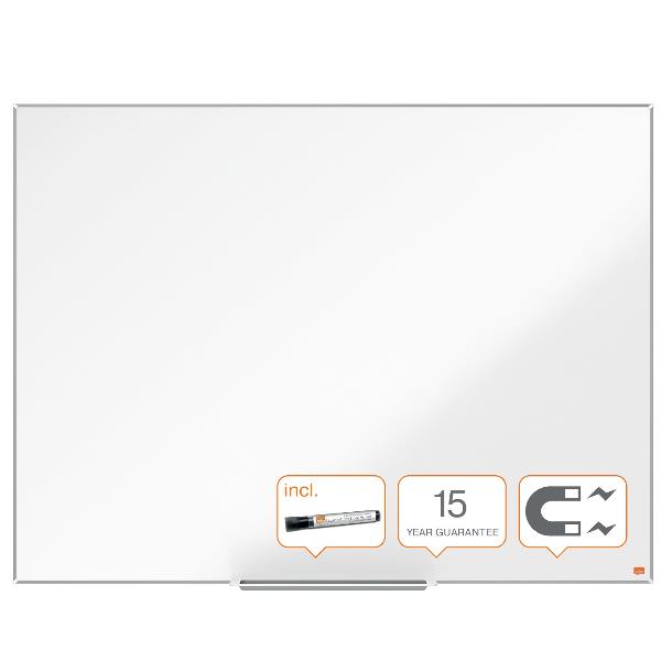 Nobo Impression Pro Nano Clean Lavagna 1179 X 871 Mm Metallo Magnetico (nobo Impression Pro 1200x900mm Nano Clean Magnetic Whiteboard)