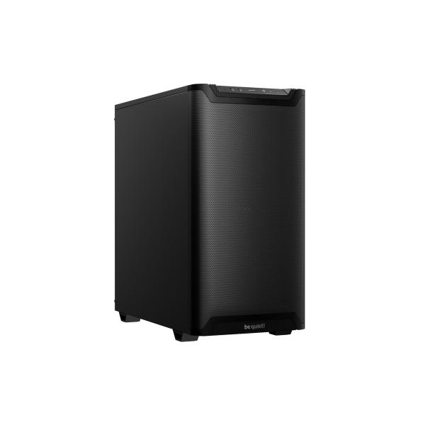 Be Quiet! Pure Base 501 Airflow Black Atx Mid Tower Case With UsB-A, UsB-C, 2 X Pure Wings 2 140mm Black Pwm Fans, Sleek Front Panel And Airflow Cover