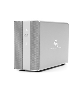 Owc Mercury Elite Pro Dual Box Esterno Hdd/ssd Argento 2.5/3.5 (owc Mercury Elite Pro Dual With 3-Port Usb Hub Enclosure)