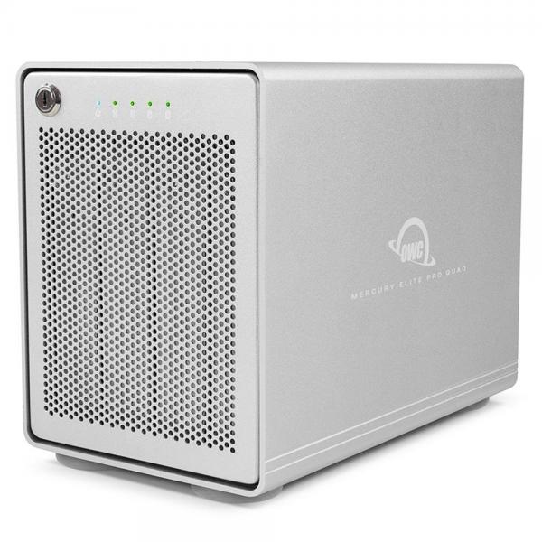 Owc Mercury Elite Pro Quad Box Esterno Hdd/ssd Bianco 2.5/3.5 (owc Mercury Elite Pro Quad 4-Bay Storage Enclosure)