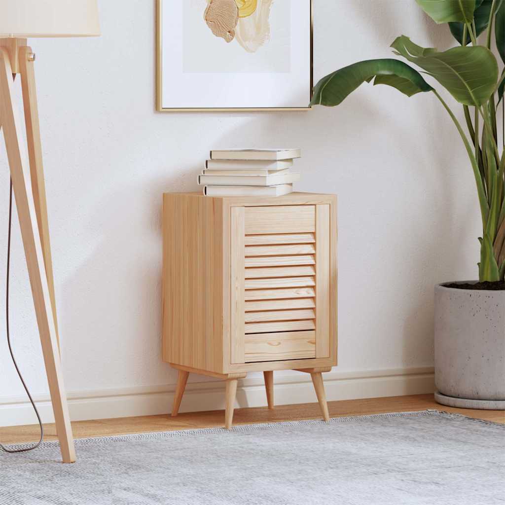 Anta Con Design A Lamelle 39,5x29,5 Cm In Legno Di Pino - Image 3