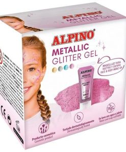 Trucco Per Bambini Alpino Gel Porporina Rosa