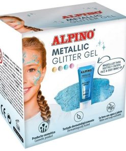 Trucco Per Bambini Alpino Gel Porporina Azzurro