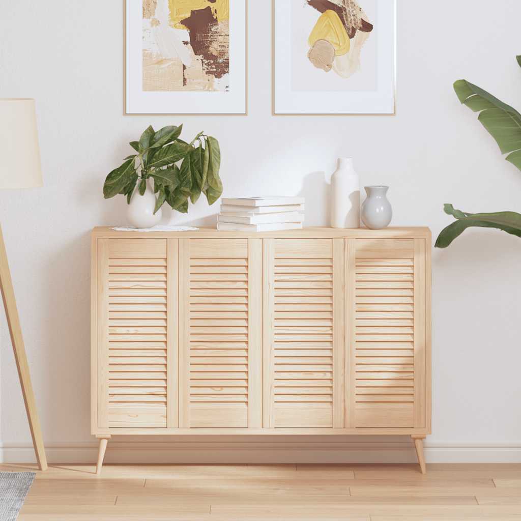 Ante Con Design A Lamelle 4 Pz 69x29,5 Cm In Legno Di Pino