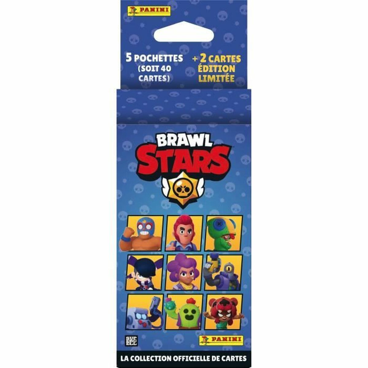 Pacchetto Chrome Panini Brawl Stars 40 Pezzi