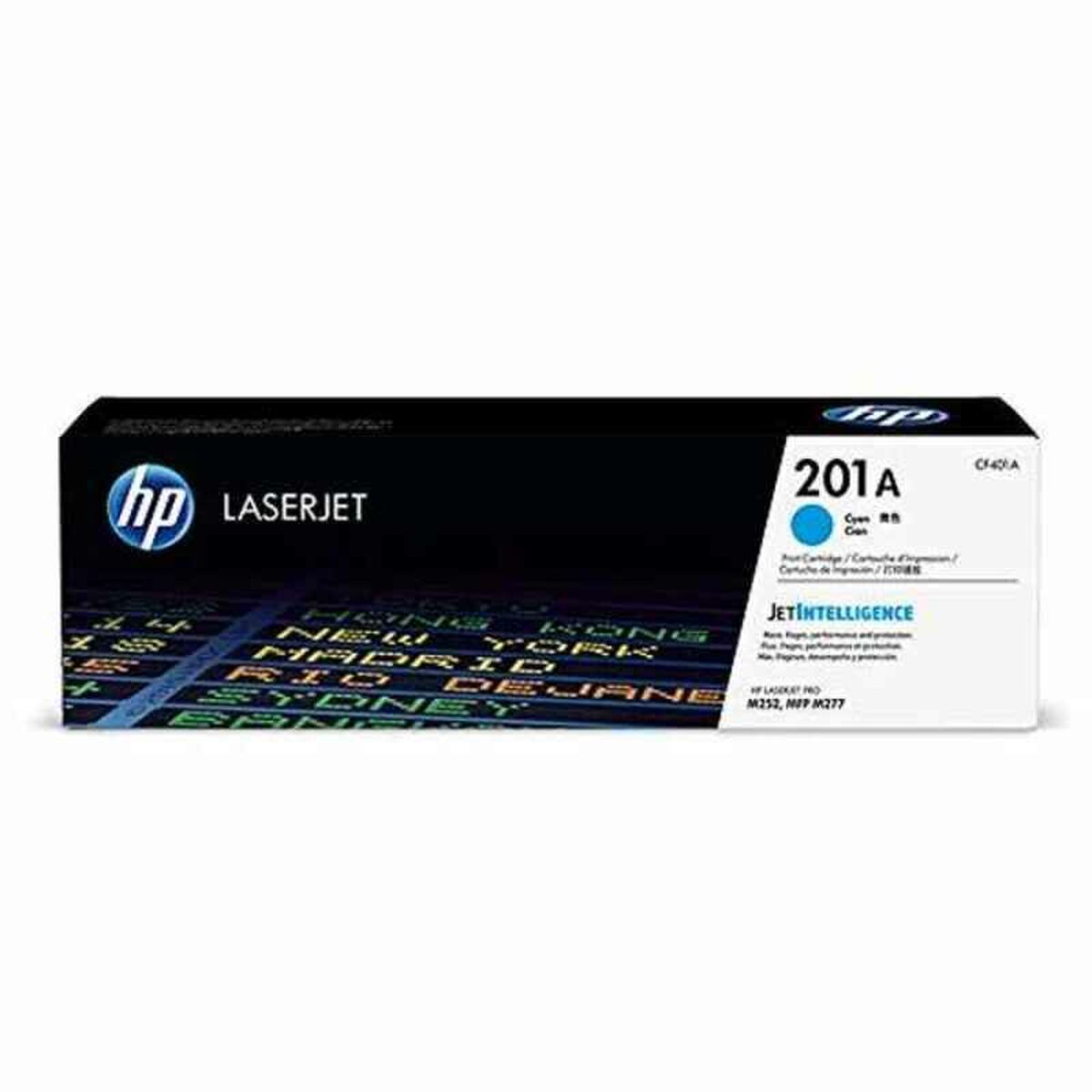 Toner Originale Hp 201a Ciano