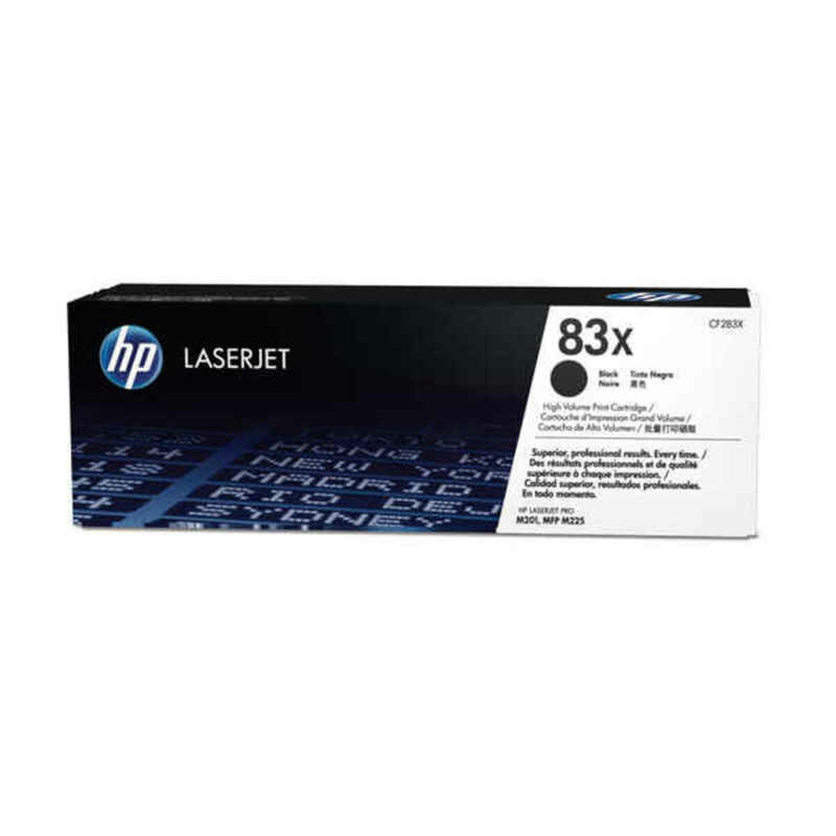 Toner Originale Hp 83x Nero
