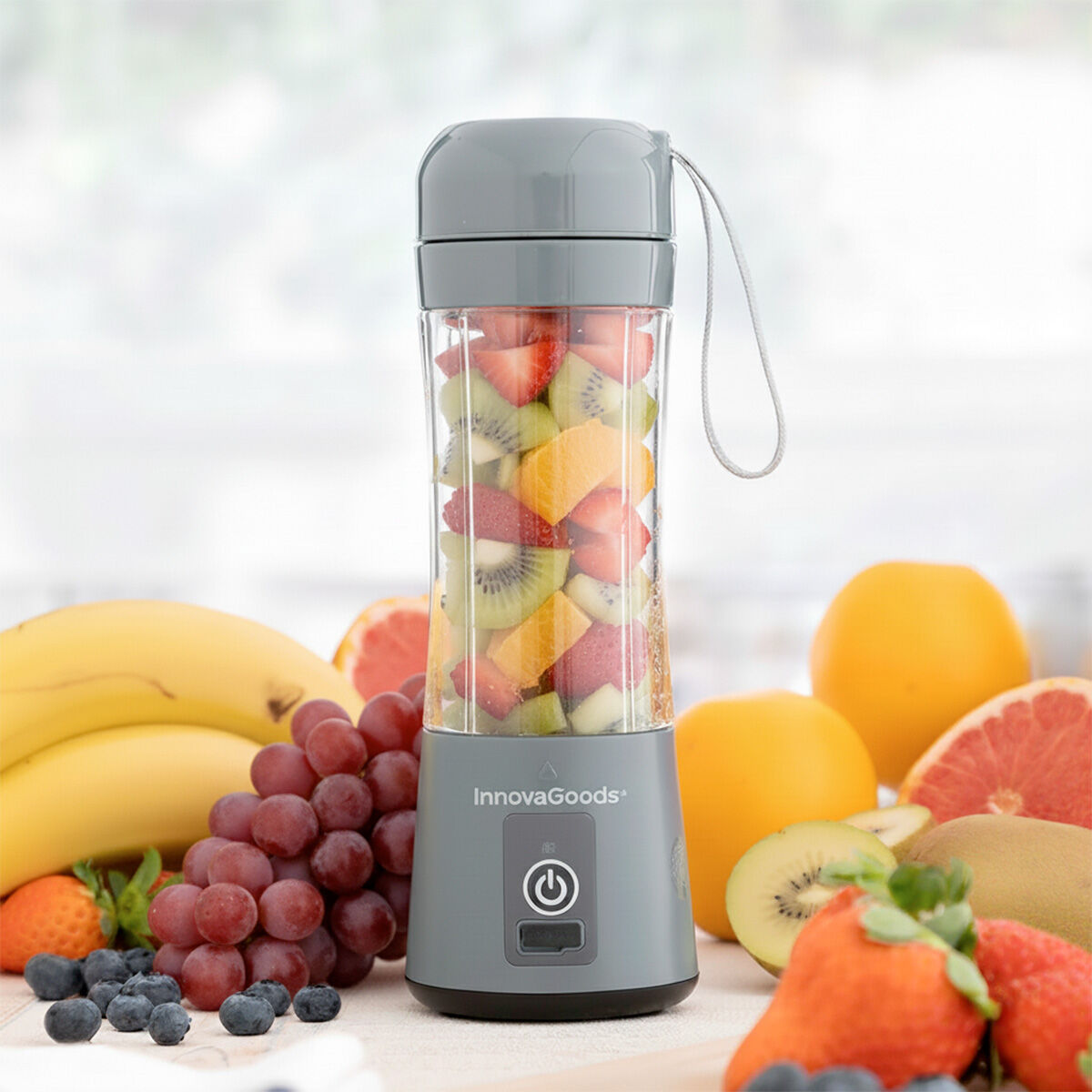Frullatore A Immersione Portatile Ricaricabile Shakuit Innovagoods