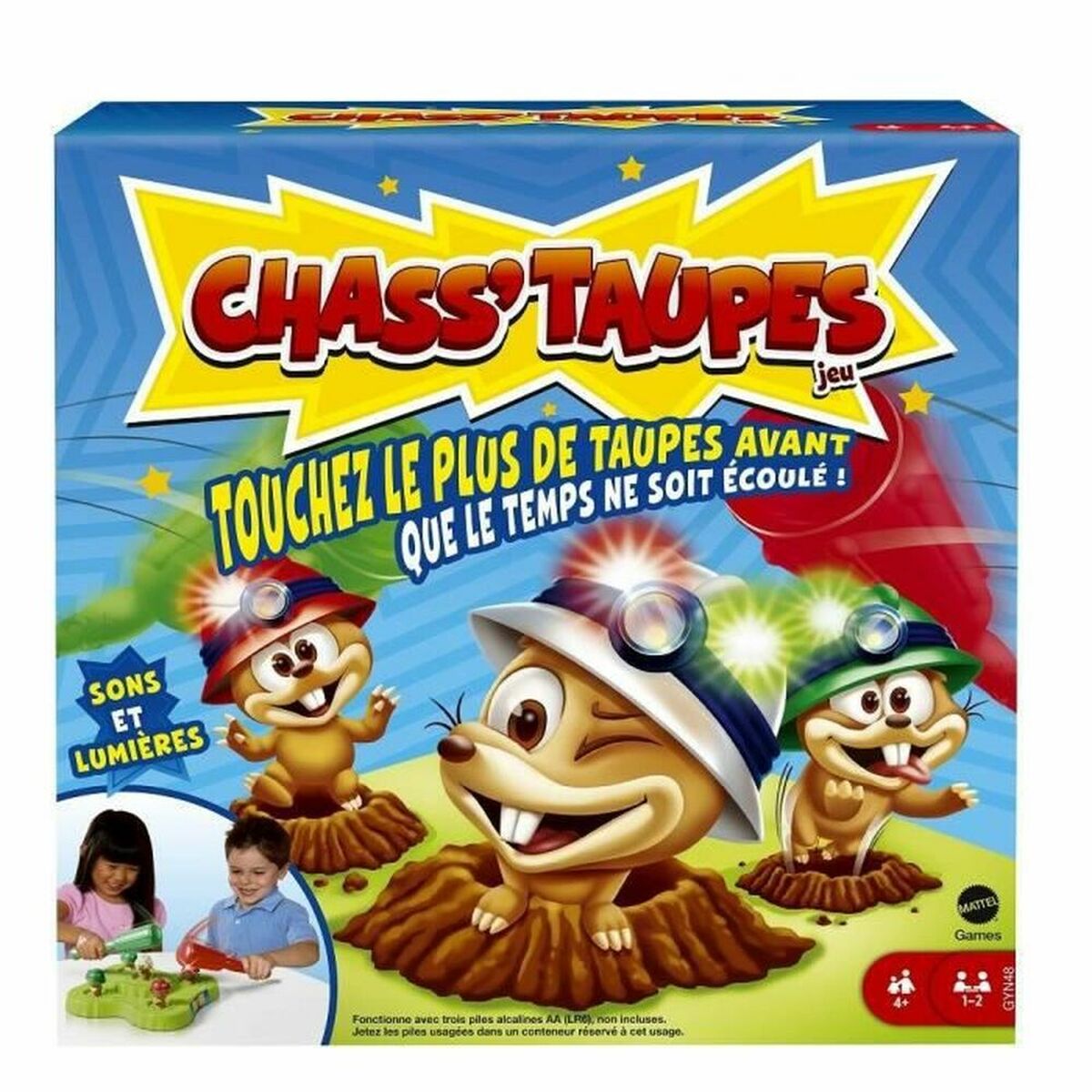 Gioco Da Tavolo Mattel Chass'taupes (fr)