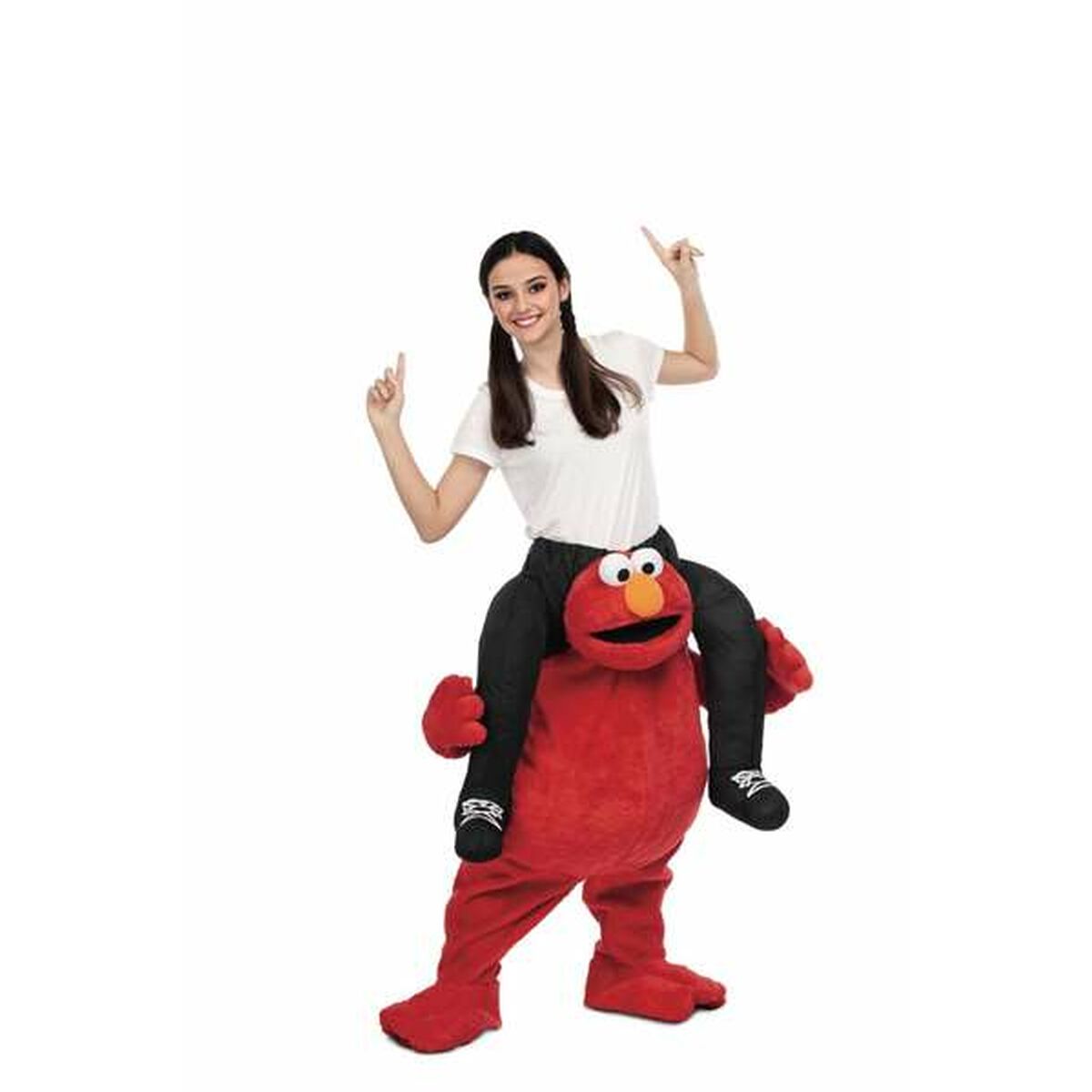 Costume Per Adulti My Other Me Elmo RidE-On Taglia Unica