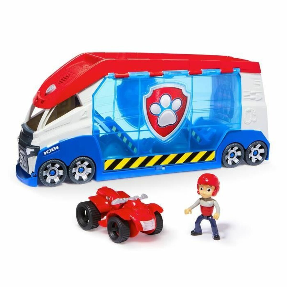 Camion PortA-Veicoli The Paw Patrol Multicolore (3 Unità)