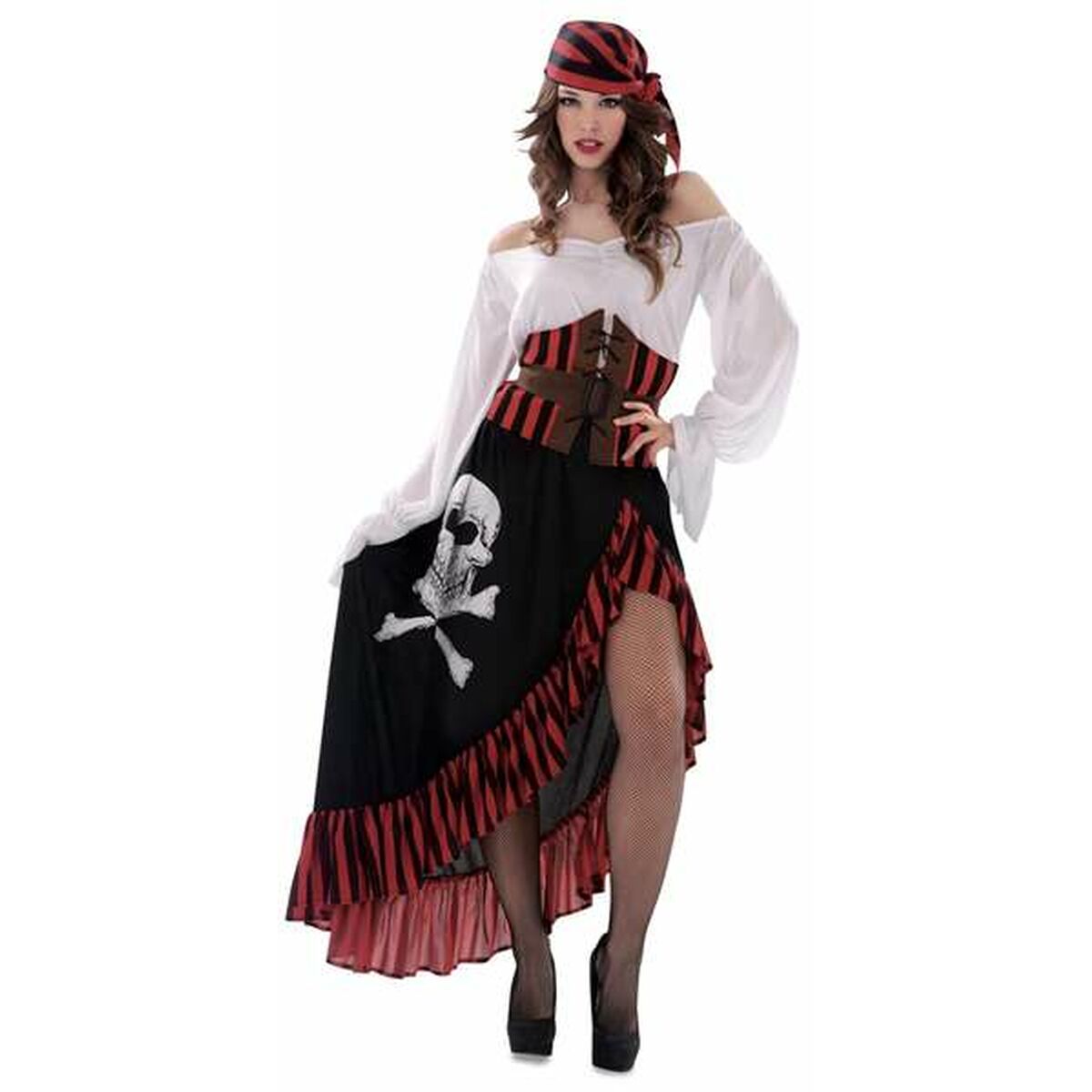 Costume Per Adulti Pirata (4 Pezzi) Taglia:m/l