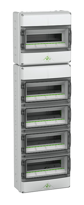 Günther Spelsberg Spelsberg Kleinverteiler Ip65 Vde Ak70 4+1-Reihig 315x1050x155mm 73347001