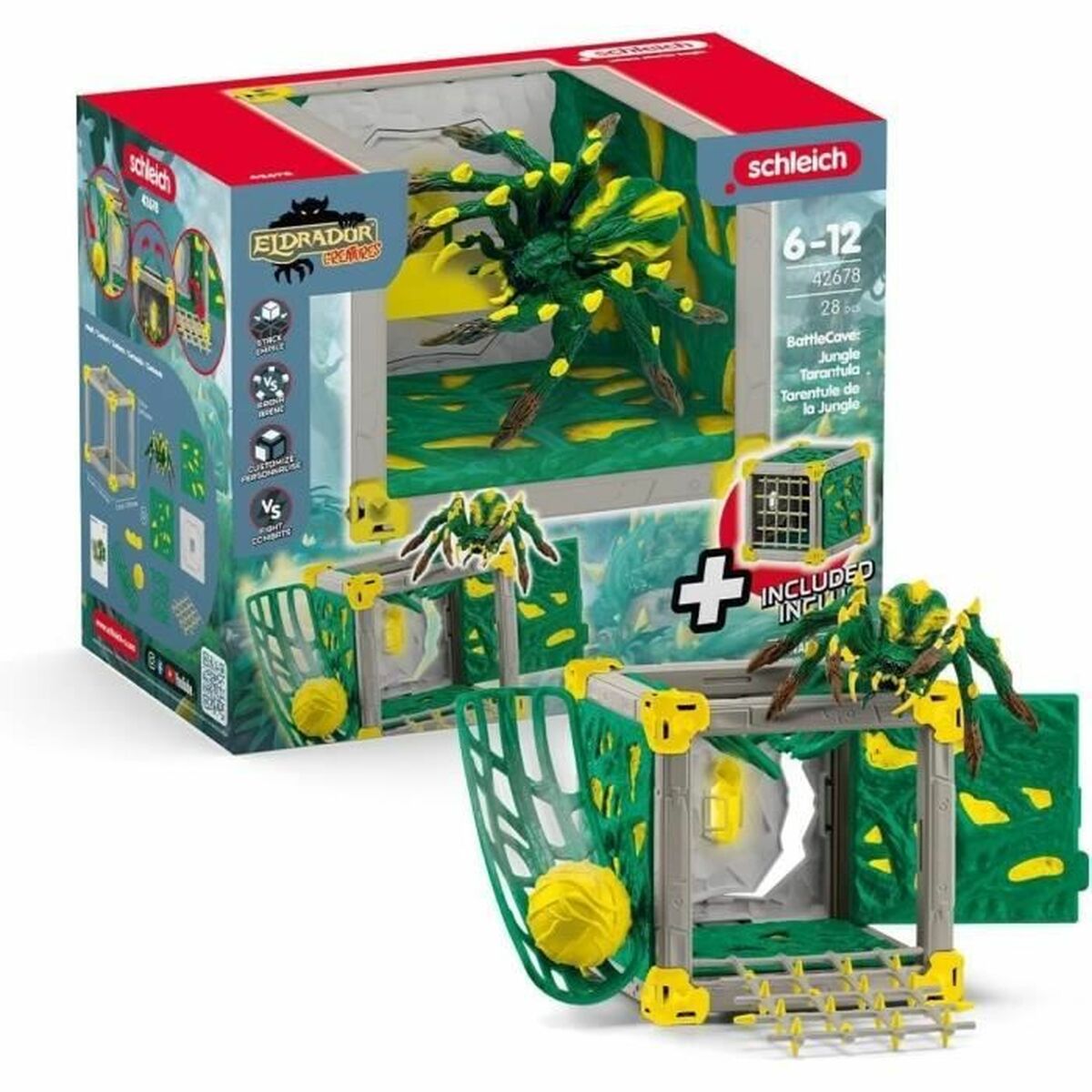 Playset Schleich Battlecave Jungle Tarantula