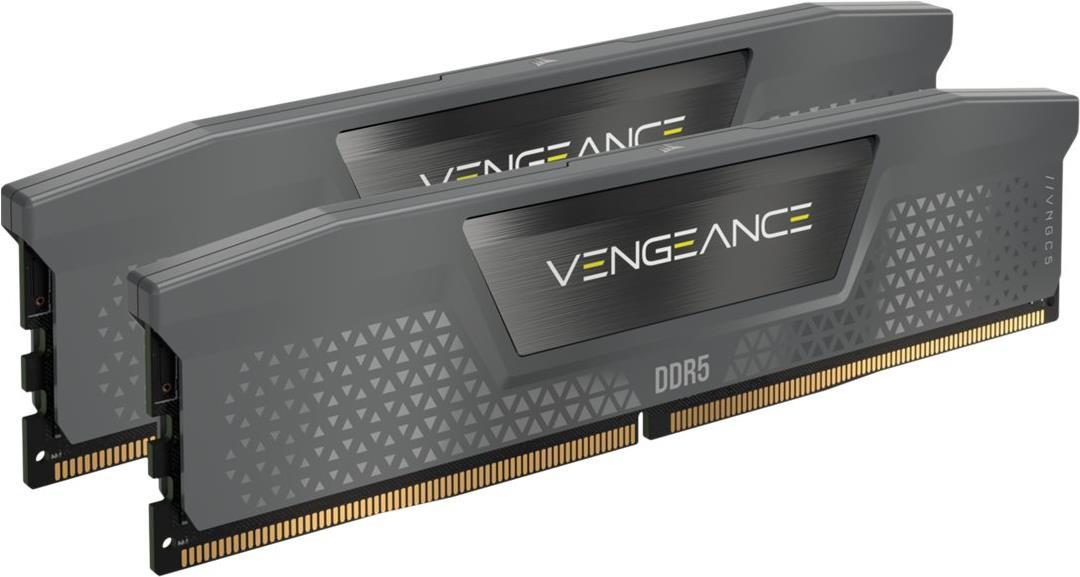 Corsair Vengeance - Ddr5 - Kit - 32gb: 2 X 16gb - Dimm 288-Pin - 5200 Mhz / Pc5-41600 - Cl40 Cool Gray (cmk32gx5m2b5200z40)