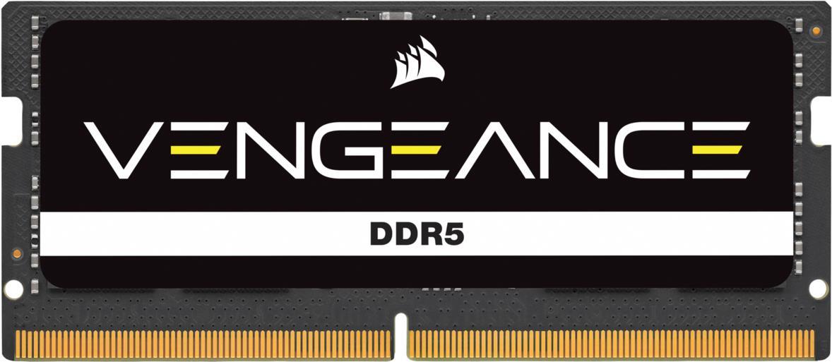 Corsair Vengeance - Ddr5 - Kit - 64 Gb: 2 X 32 Gb - So Dimm 262-Pin - 4800 Mhz / Pc5-38400 - Cl40 - 1.1 V - Ungepuffert - NoN-Ecc