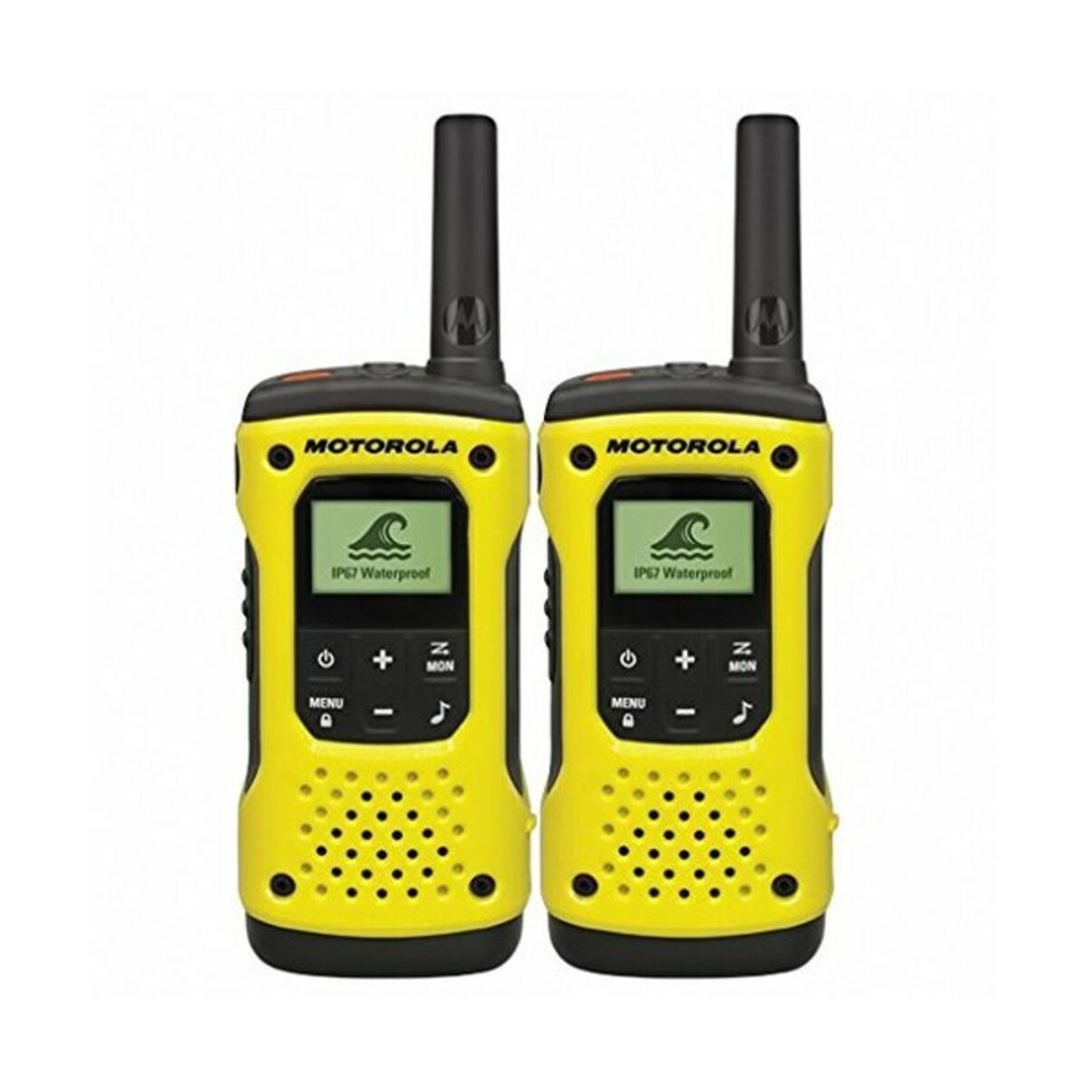 WalkiE-Talkie Motorola A9p00811ywcmag (2 Pcs) Nero Giallo
