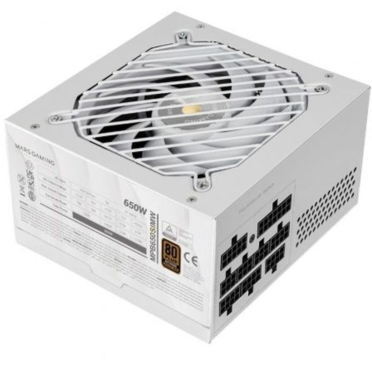 Fonte Di Alimentazione Mars Gaming Mpb650simw Atx 650 W 80 Plus Bronze