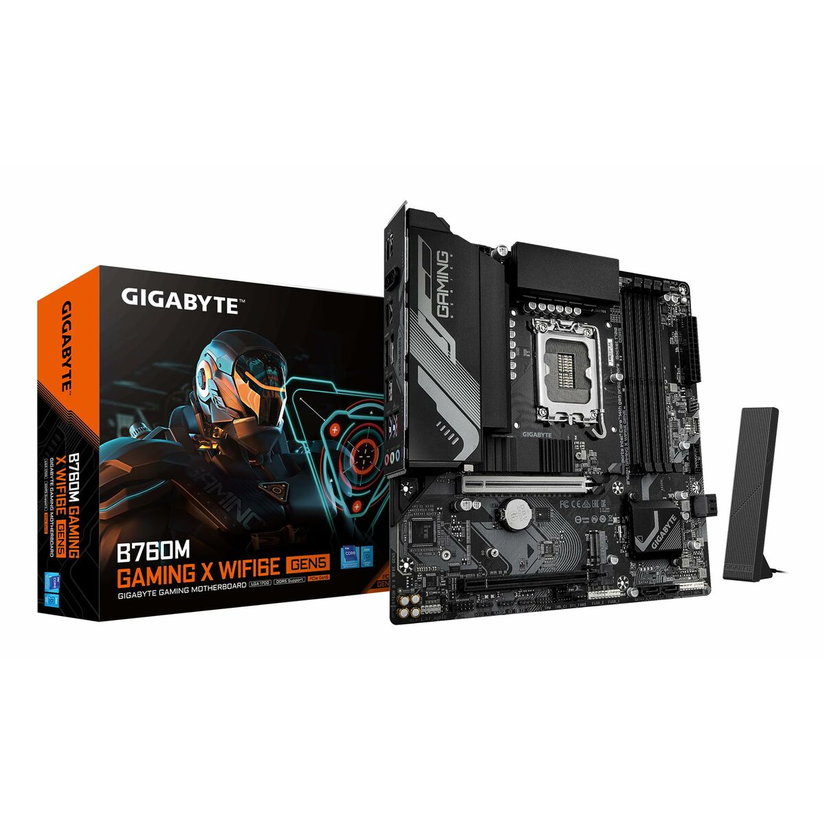 Scheda Madre Gaming Gigabyte B760m Gaming X Wifi6e Gen5 Intel B760 Lga 1700