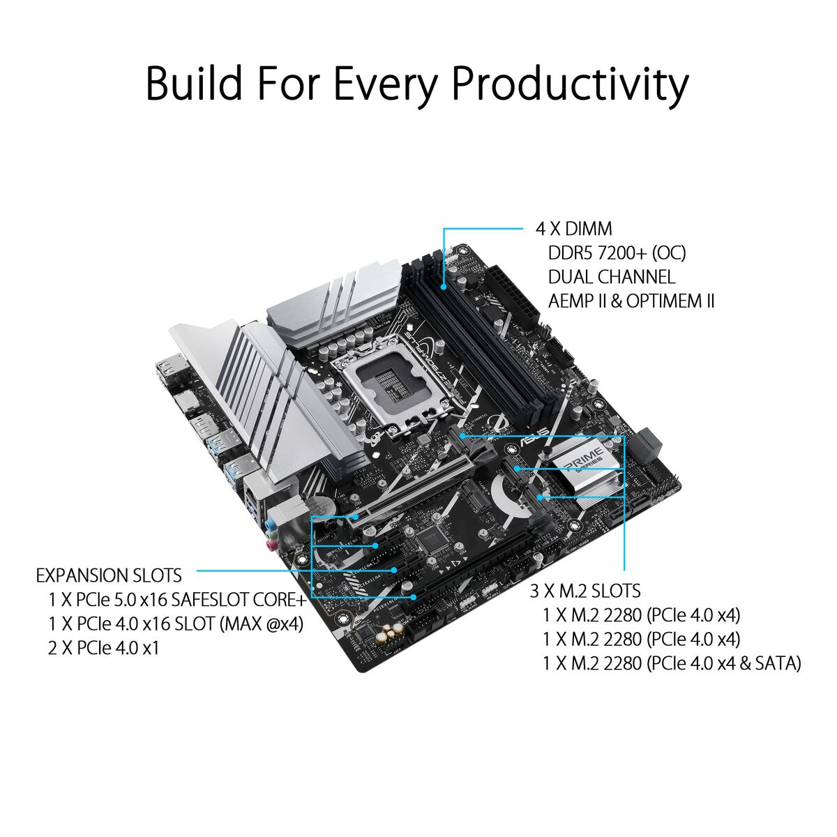Scheda Madre Asus Prime Z790M-Plus Lga 1700 - Image 6
