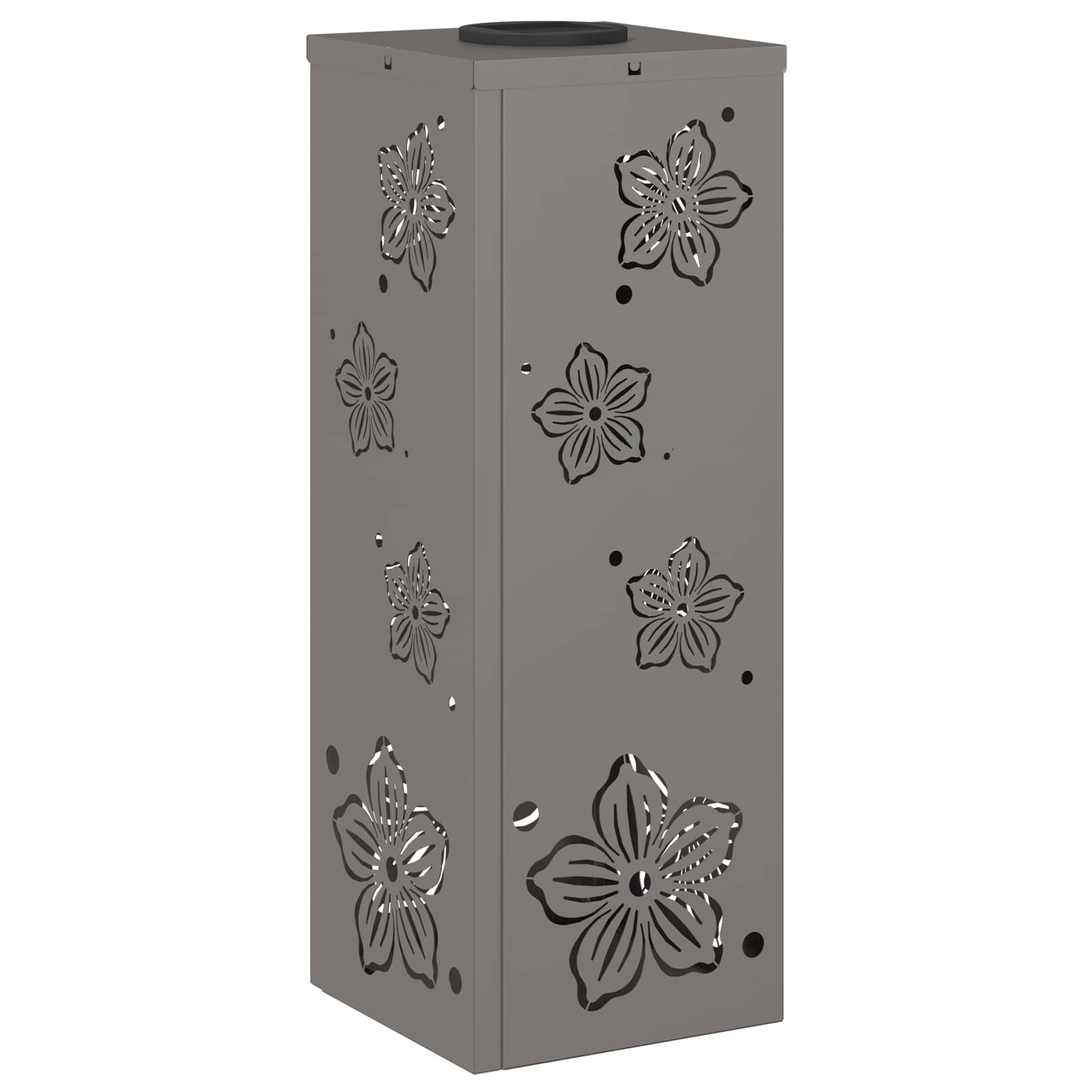 Faro Led Solare Per Sentieri 2 Pcs Acciaio Corten - Image 4