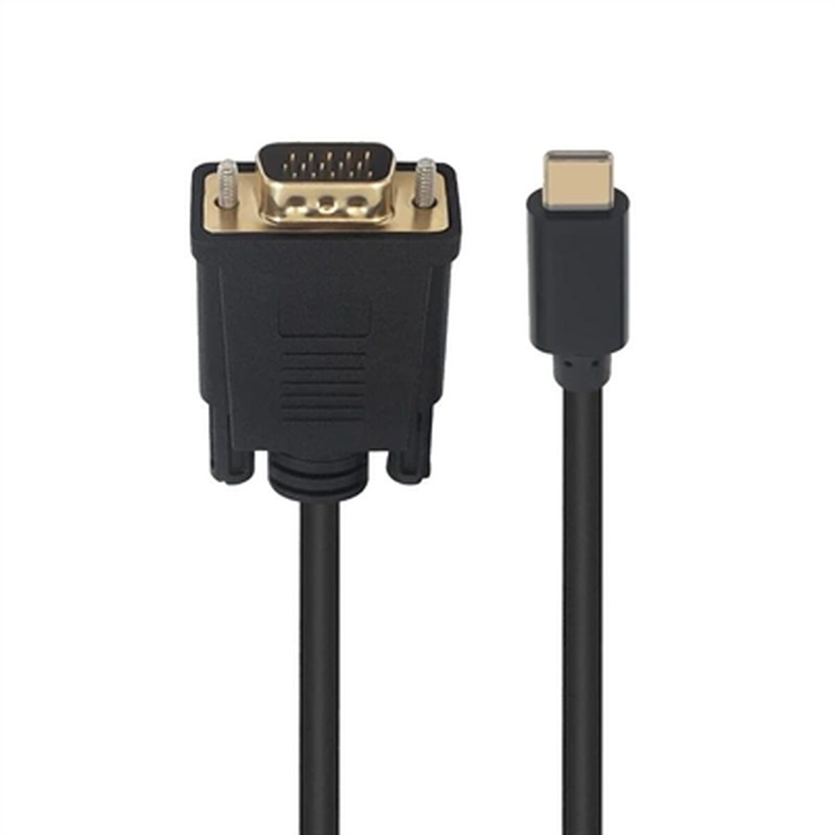 Adattatore UsB-C Con Vga Ewent Nero 1,8 M