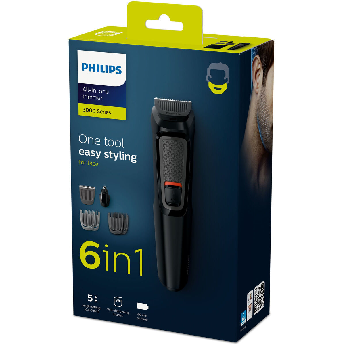 Rasoio Per Capelli Philips Multigroom Series 3000 Mg3710 100 - 240 V
