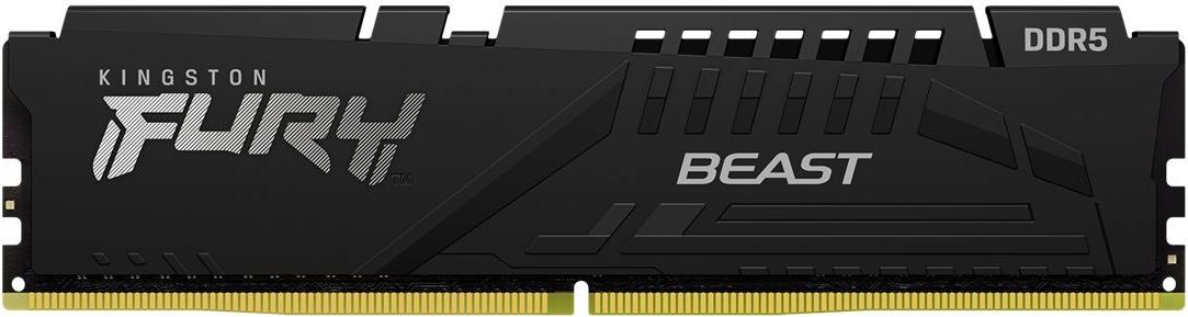 Kingston Fury Beast - Ddr5 - Kit - 128 Gb: 2 X 64 Gb - Dimm 288-Pin - 2800 Mhz / Pc5-44800 - Cl40 - 1.25 V - Ungepuffert - ON-Die Ecc - Schwarz (kf55