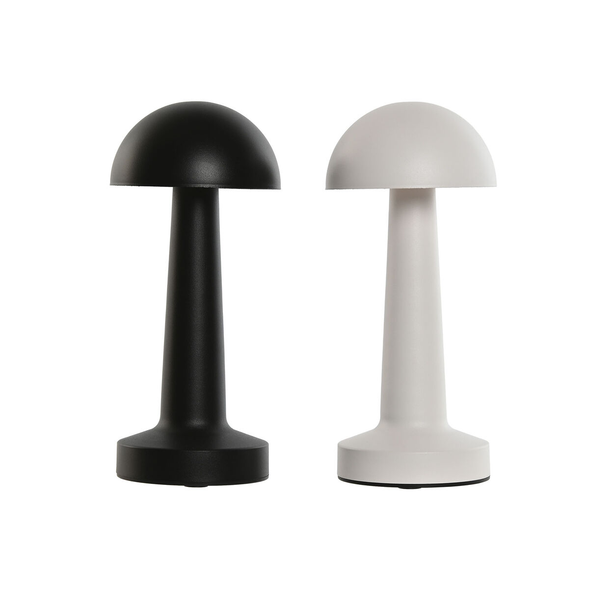 Lampada Da Tavolo Home Esprit Bianco Nero 9 X 9 X 22 Cm (2 Unità)
