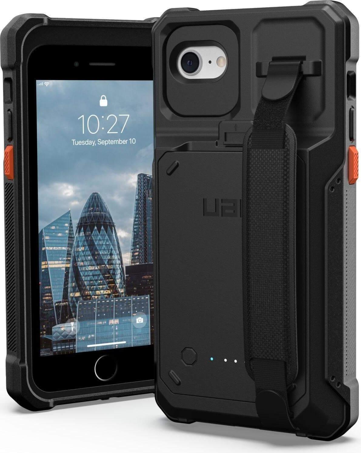 Uag Urban Armor Gear Workflow Battery Case § Apple Iphone Se (2022 & 2020) § Schwarz § Bulk § Wf0000044040 (wf0000044040)
