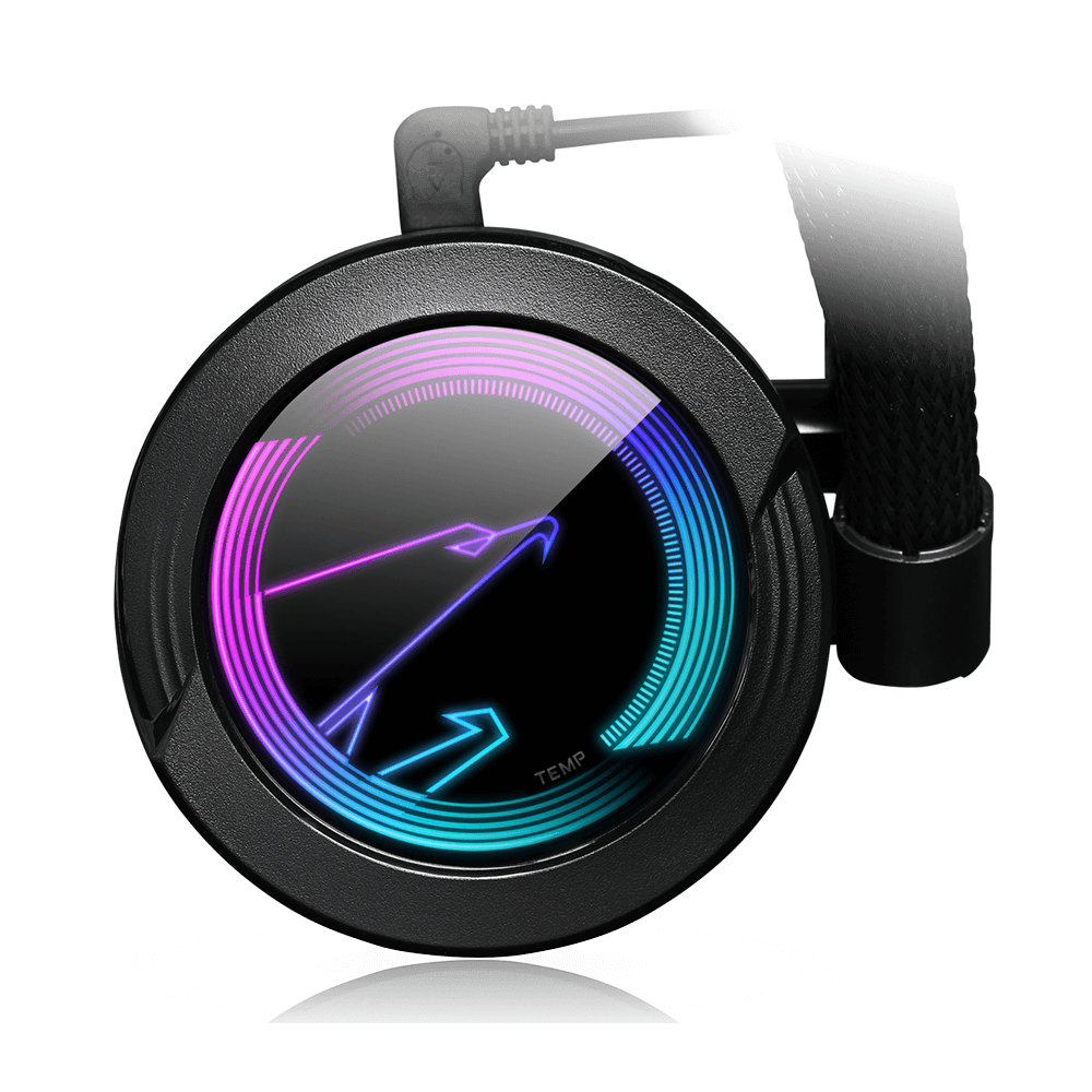 Gigabyte Aorus Waterforce 280 - ProzessoR-Flüssigkeitskühlsystem - Kühlergröße: 280 Mm - (für: Lga1156, Lga1366, Lga1155, Lga2011, Lga1150, Lga1151,