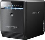 Fantec QB-35u31 - FestplatteN-Array - 4 Schächte (satA-600) - Usb 3,1 Gen 2 (extern) (1971)