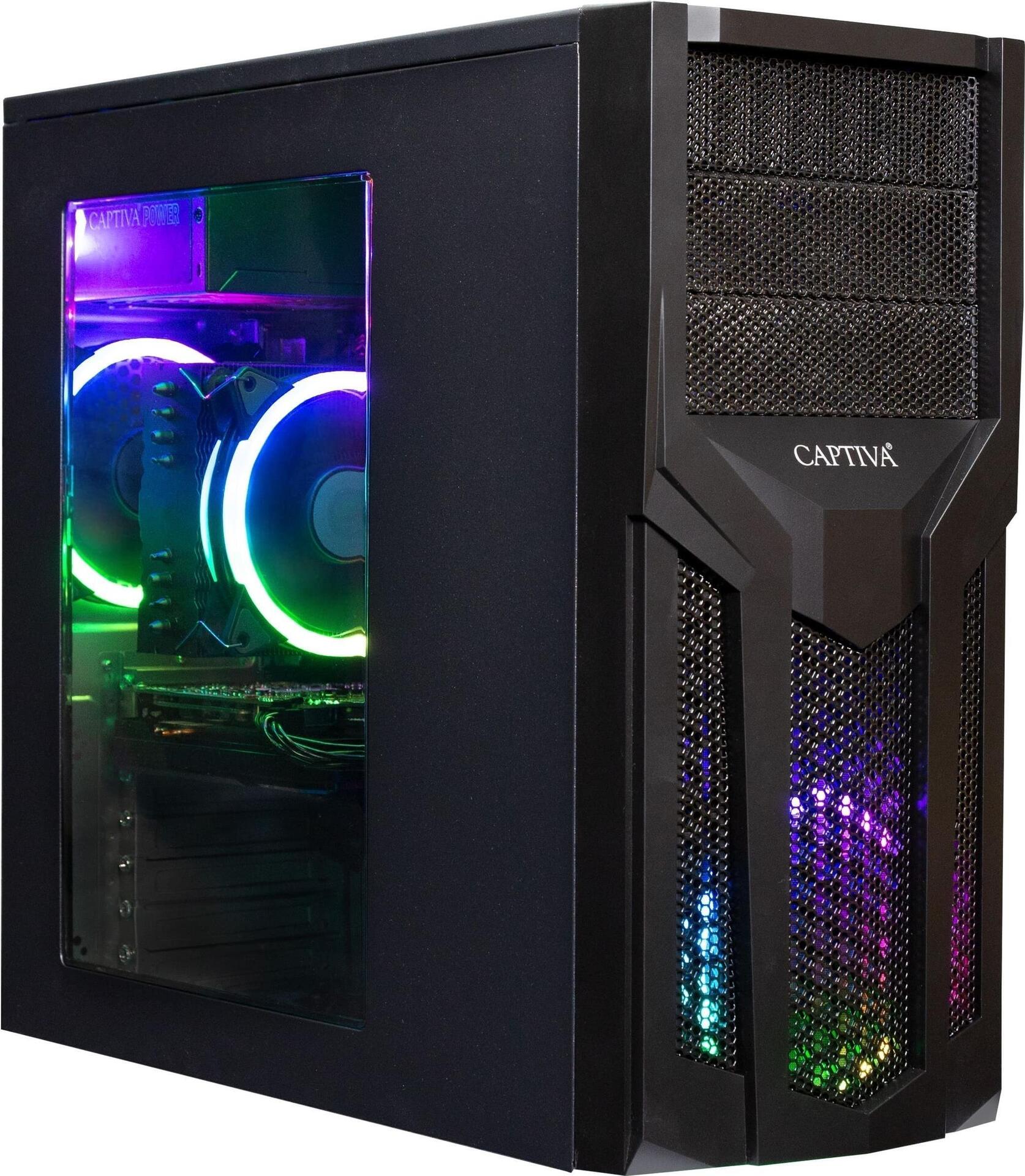 Captiva Advanced Gaming R65-513 Amd Ryzen™ 5 16 Gb Ddr4-Sdram 500 Gb Ssd Nvidia Geforce Rtx 3060 Windows 11 Home (65513)
