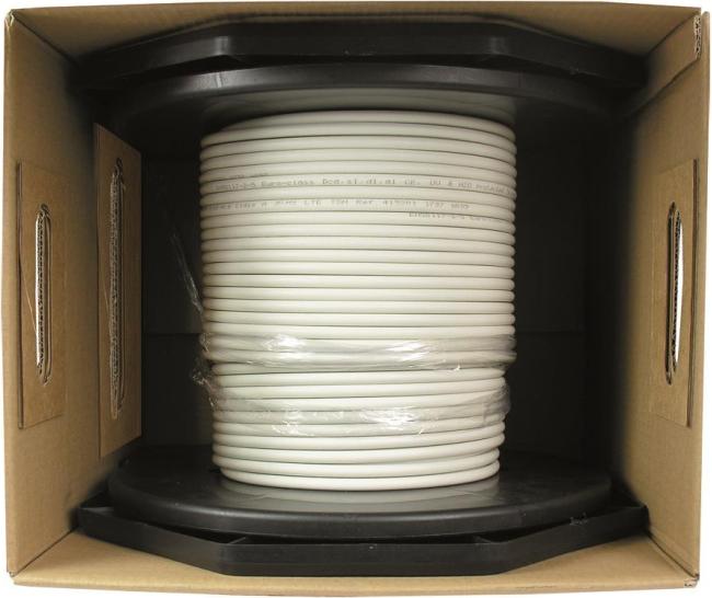 Televes Sk 6f PluS-B Koaxkabel A+ Staku 250m Abrollbox 1,0/4,6mm 3fach Geschirmt - 100 100 (414842)