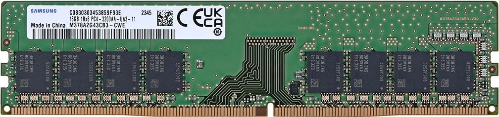 Samsung Udimm NoN-Ecc 16gb Ddr4 1rx8 3200mhz Pc4-25600 M378a2g43cb3-Cwe (m378a2g43cb3-Cwe)