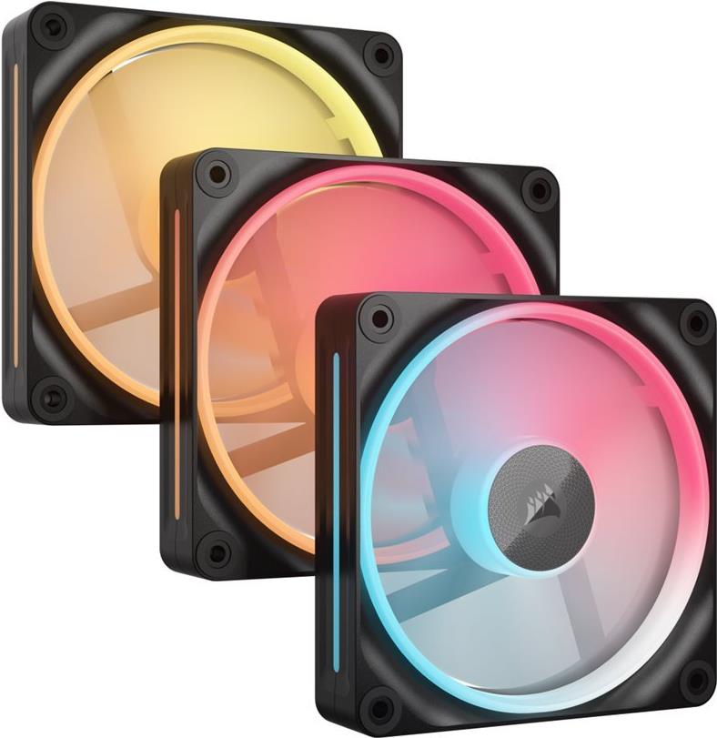 Corsair Case Acc Fan Lx120-R Rgb 3x12cm Black (cO-9051050-Ww)