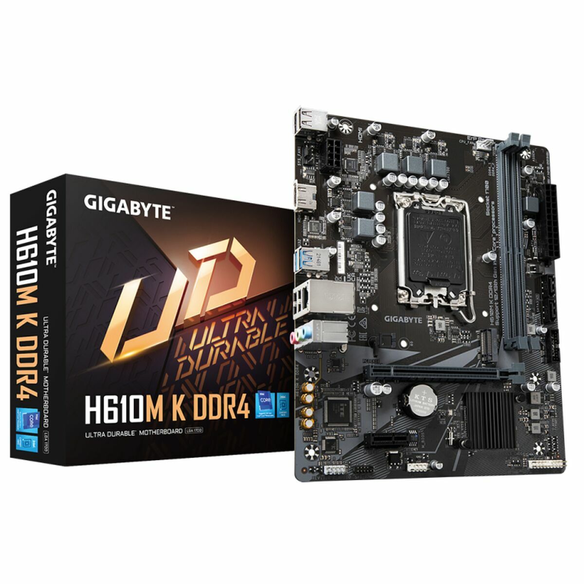 Scheda Madre Gigabyte H610m K Ddr4 1.0 Intel H610 Express Lga 1700